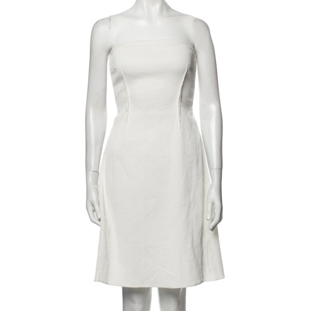 Hache Strapless Mini Dress